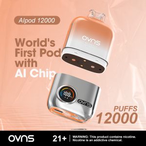 ovns 12000puffs vape-World's first pod with ai chip