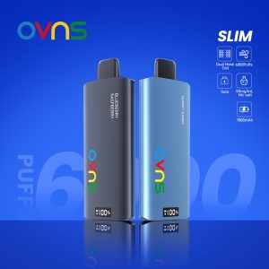 OVNS SLIM 6000 PUFFS DISPOSABLE VAPE SEPCIFICATIONS