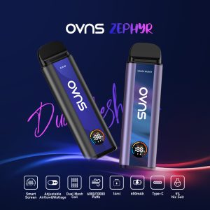OVNS zephyr 10000 Puffs disposable vape specifications