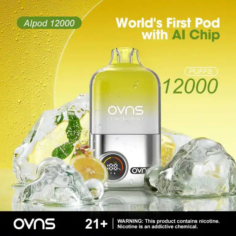 ovns 12000puffs vape pod system with led display